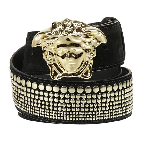 versace cheap black belt|most expensive versace belt.